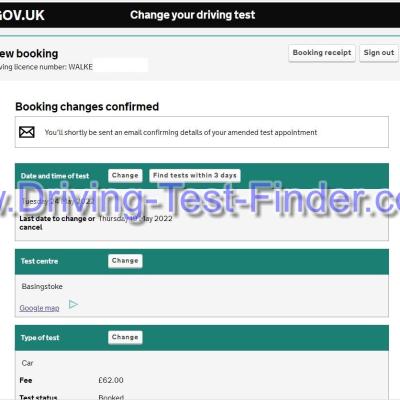 Basingstoke Driving Test Cancellations 1
