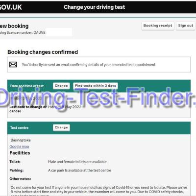 Basingstoke Driving Test Cancellations 3
