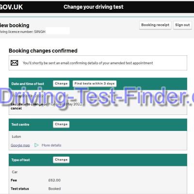 Luton Driving Test Cancellations 2