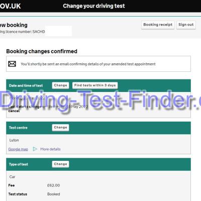 Luton Driving Test Cancellations 7 001