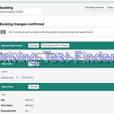Luton Driving Test Cancellations 8 001
