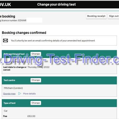 Mitcham London Driving Test Cancellations 2