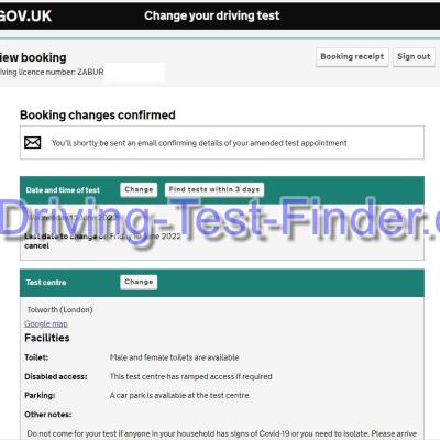 Tolworth London Driving Test Cancellations 3