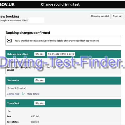 Tolworth London Driving Test Cancellations 4