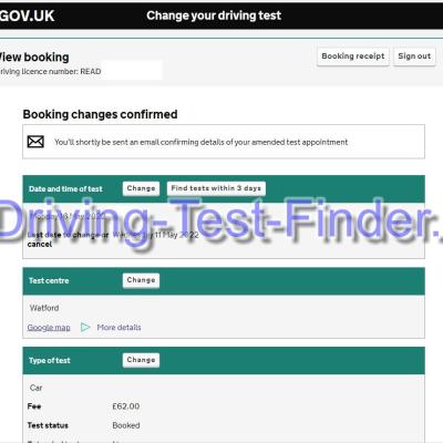 Watford Driving Test Cancellations 6